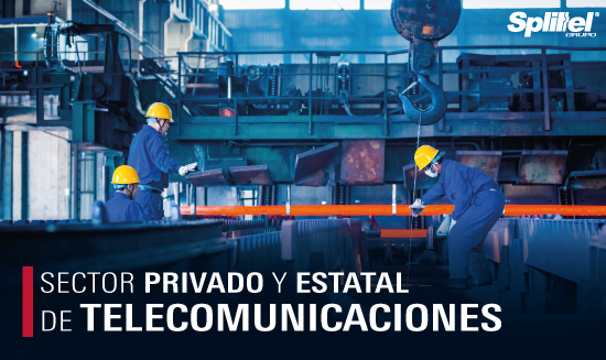 Sector privado y estatal de telecomunicaciones