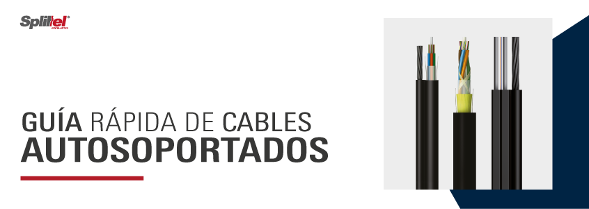 cables de fibra óptica autosoportados