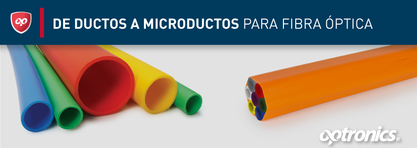 Microductos para fibra óptica 