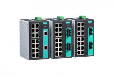 Switch no administrable con opciones de fibra