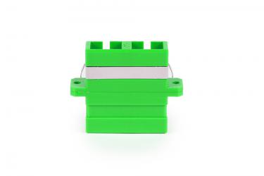 Acoplador SC/APC Monomodo Dúplex Color Verde