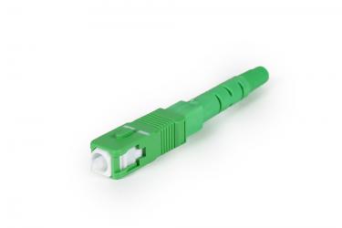 Conector Mecanico SCA Monomodo Simplex 2mm (Componentes color Verde)