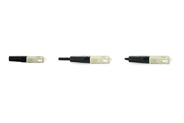 Conector Mecánico SCP Multimodo OM2 cables 900um, 2mm, 3mm, 2x3mm (Componentes color Beige) Paq 10 pz