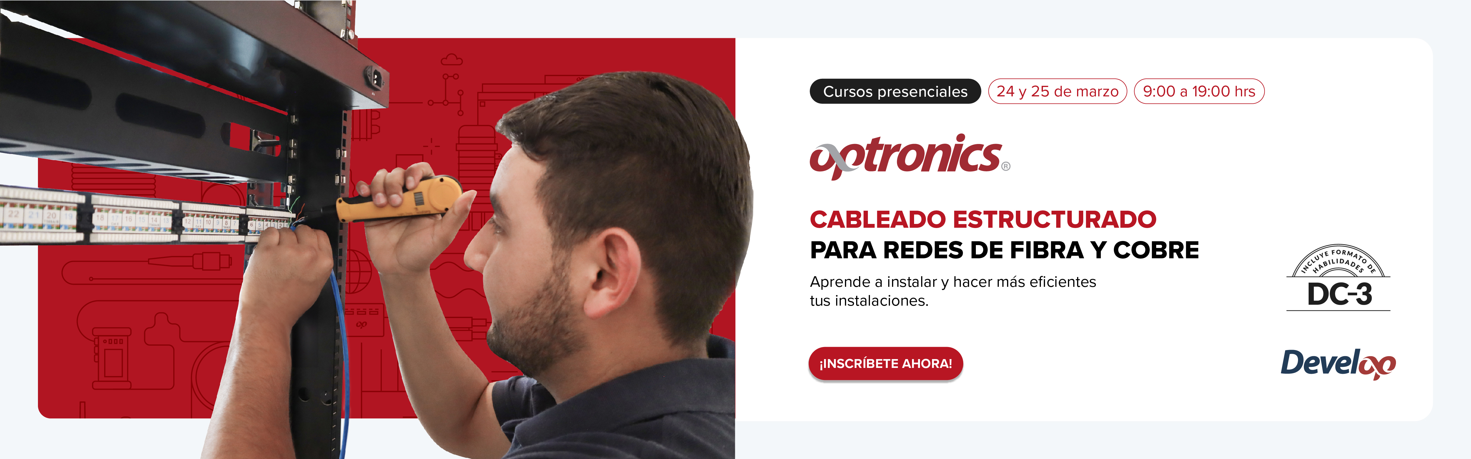 Curso cableado y fibra marzo 25